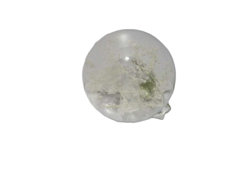 Ball Xmas Glass 80mm 3ass