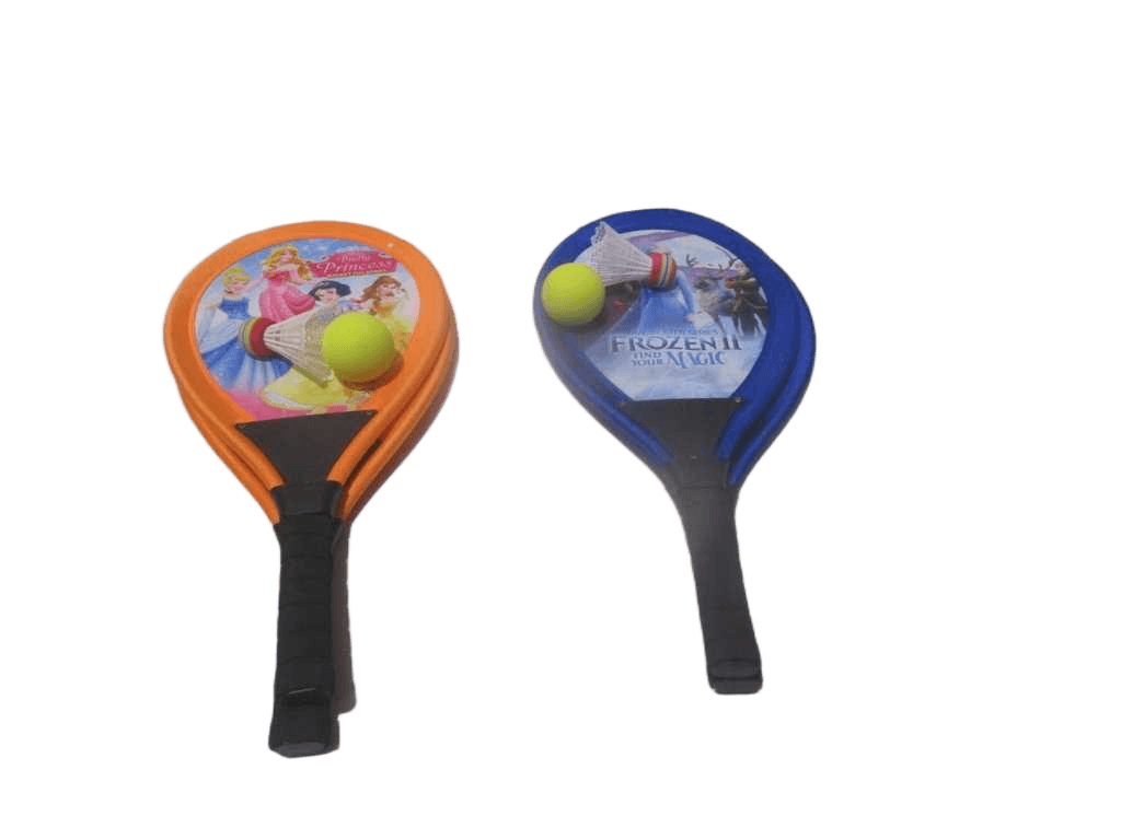 Toys Racket 2 Racket,+1 Tennis Ball+badminton Disney Frozen/Princess 54*27cm
