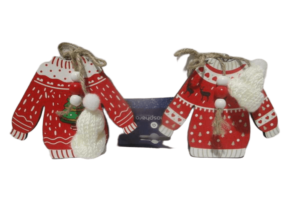 Sdn Wood Deco Jumper X2 12cm