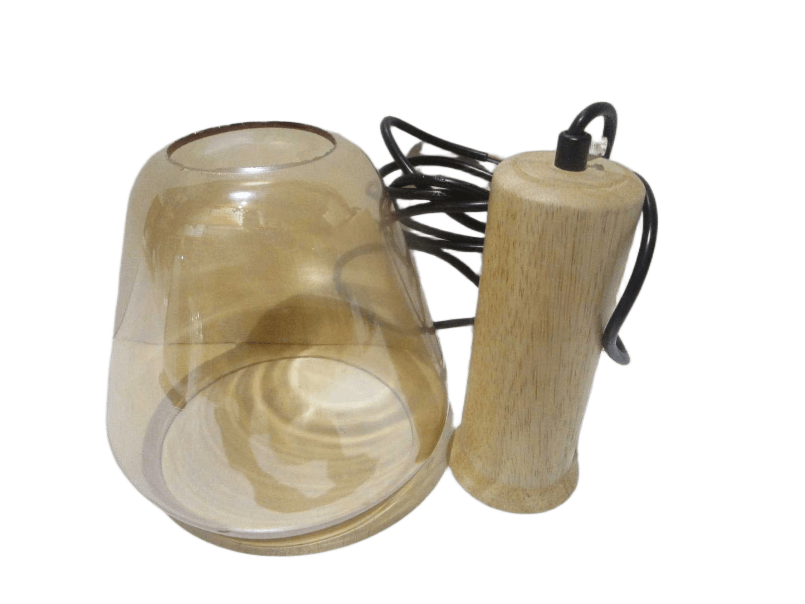Pending Lamp, E27 Metal Wood Color