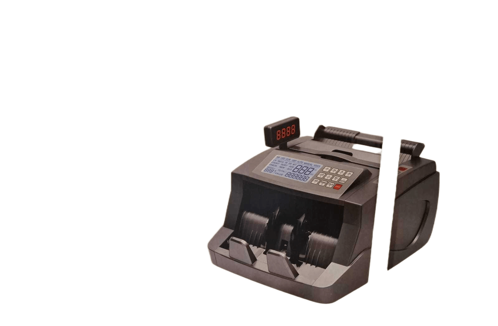 Bill Counter Abs Power Supply:ac 220v±10%50hz Or 110v±10%60hz Stacker Capacity:200 Bills Power Consuption Mimumax: 80w Counting Speed:max1000pcs/Min Packing Color Box As Photo 300*263*206mm G.w:6.0kg