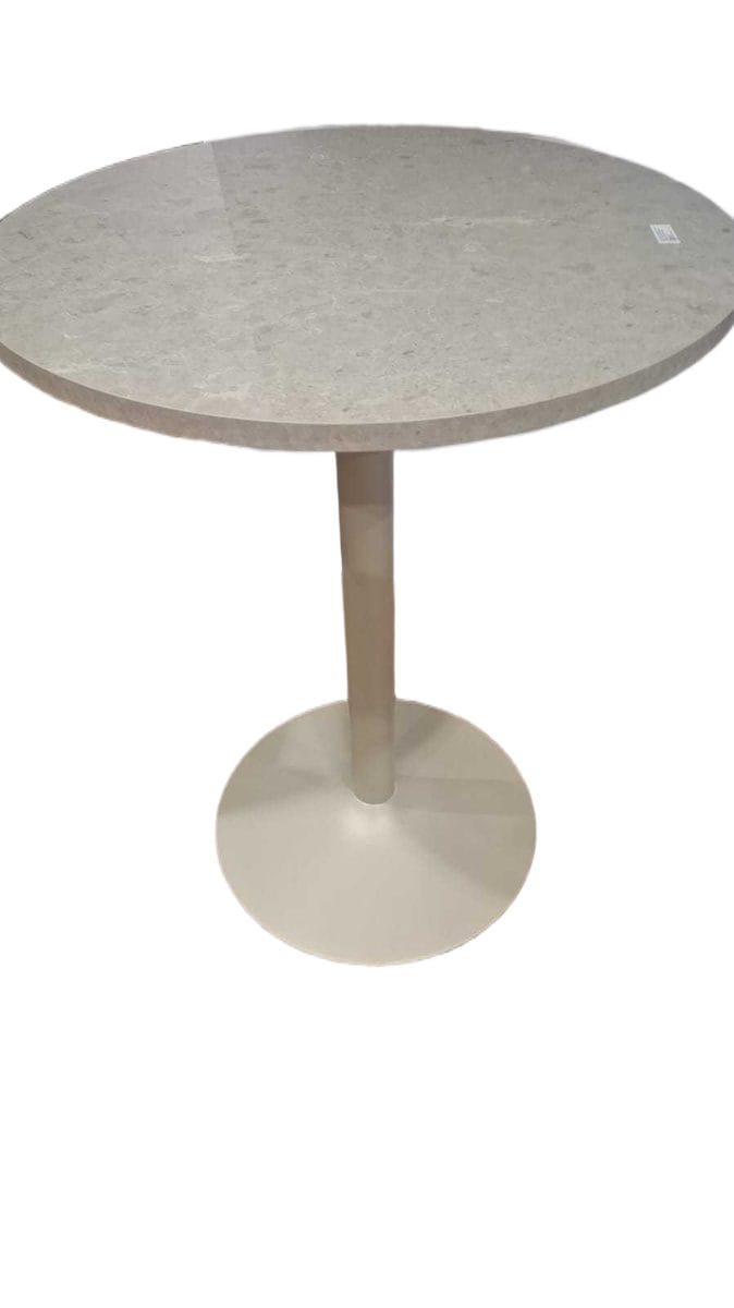 Bar Table D800x105 5-17 Light Grey Stone Grey Base As Sample