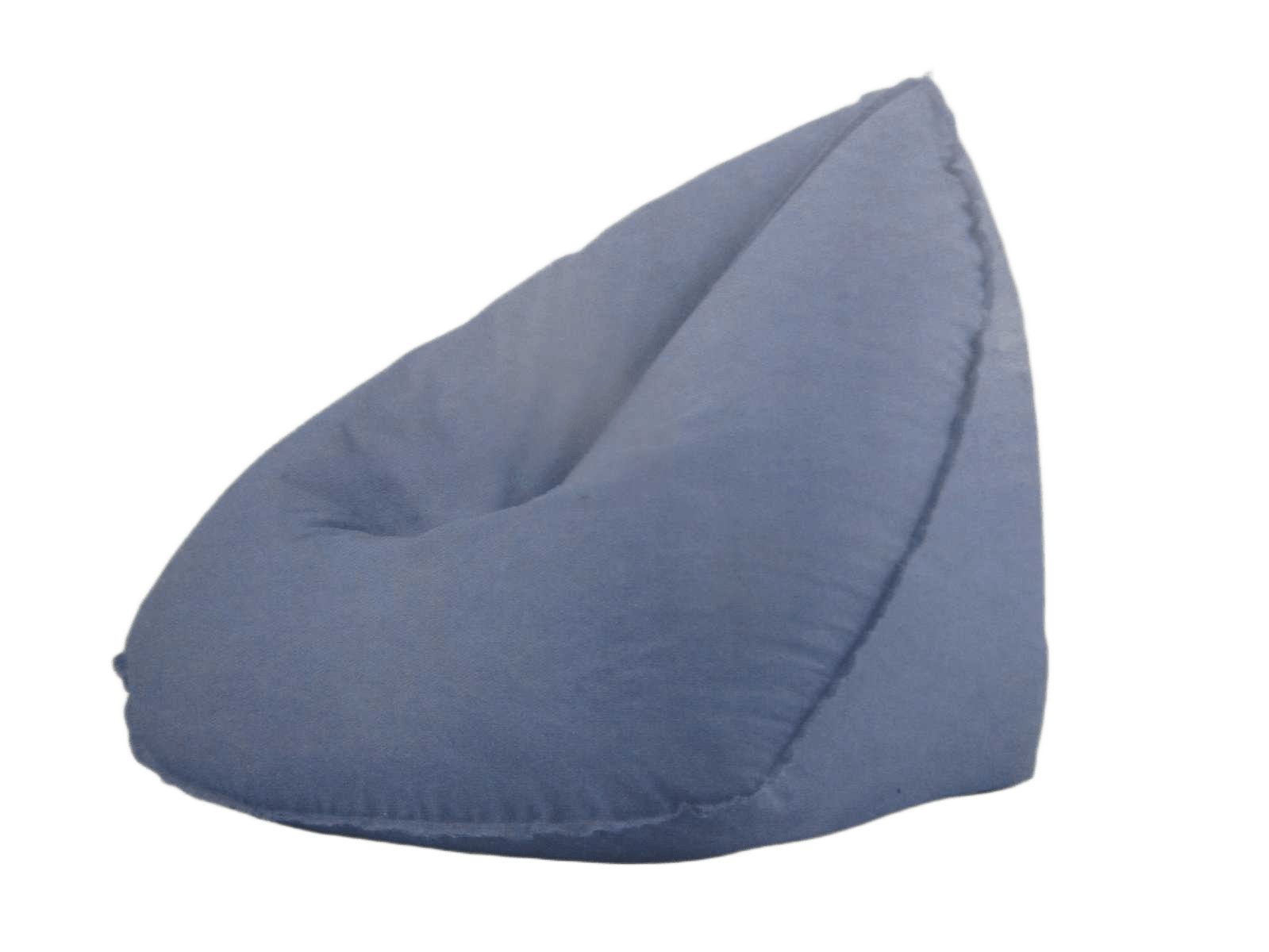 Chair Filled Self Expanding Form S5- Blue Solid 600d Xoford Nylon, Shreded Form 81x92x88