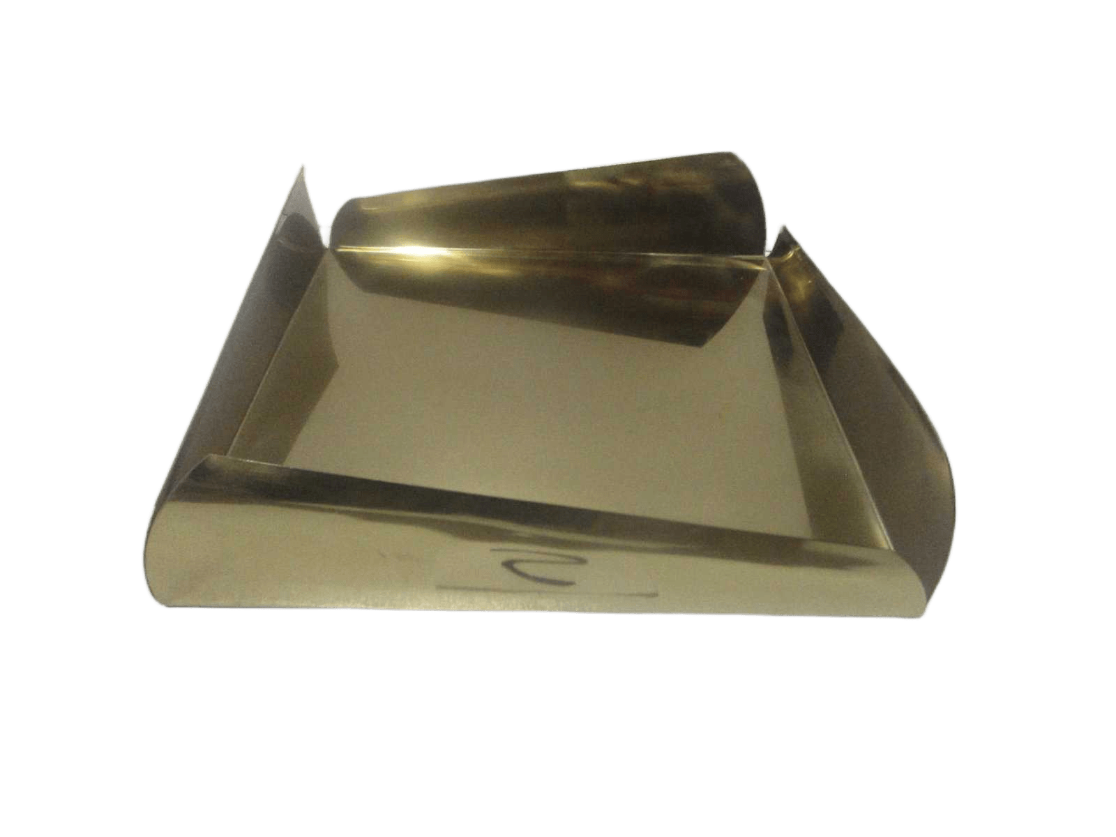 Square Tray Single Wall Stainless Steel Pvt Coated