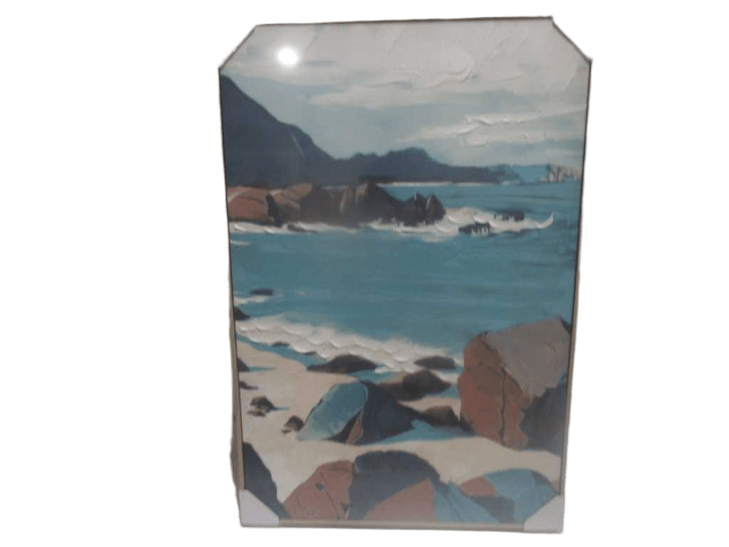Canvas Hand-Painting W Ps Frame 1*4.3cm 80*120cm