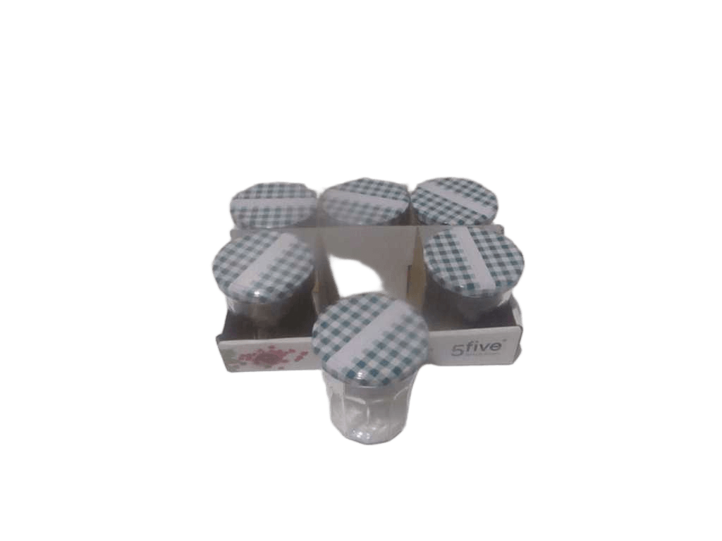Jam Jar X6 Glass 0,28l Box