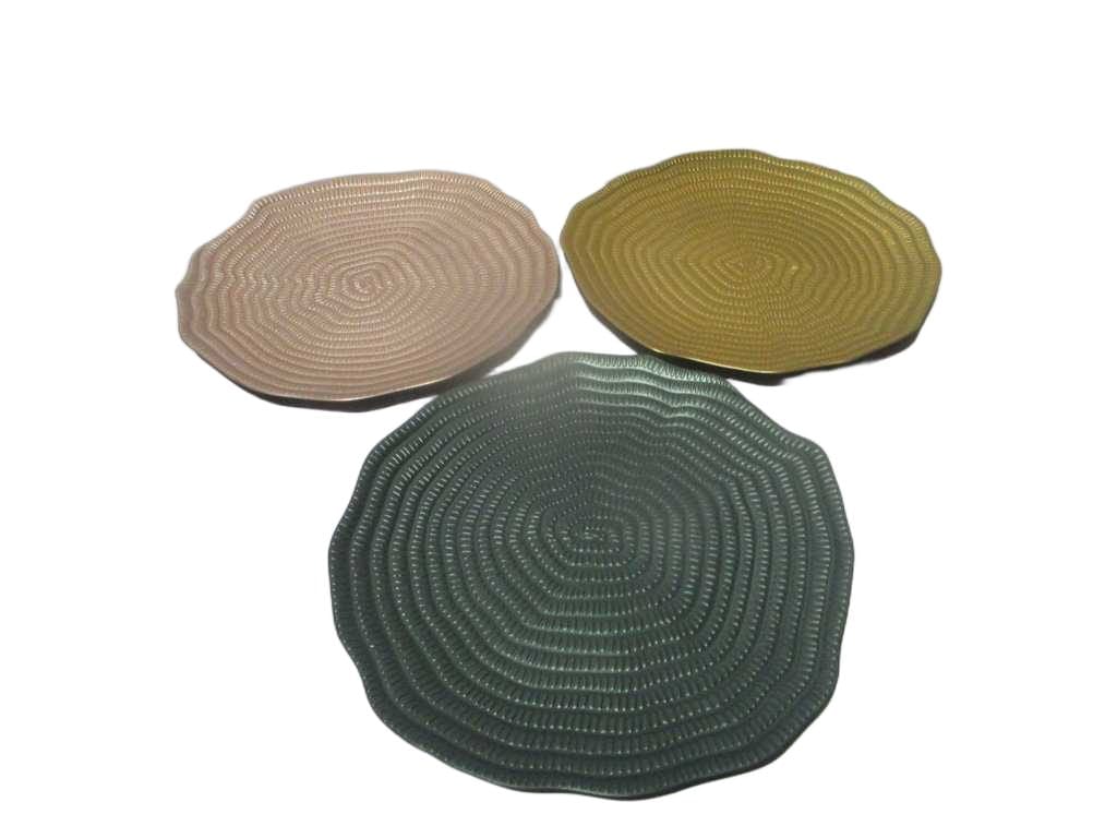Chargerplate Wavey Edge 33cm