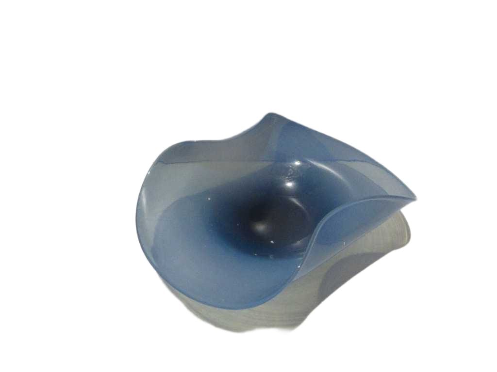 Bowl Glass 'light Blue '420x285x120
