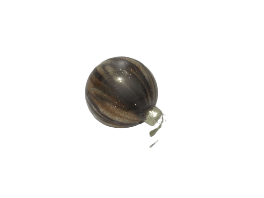 Ball Xmas 80mm Brown