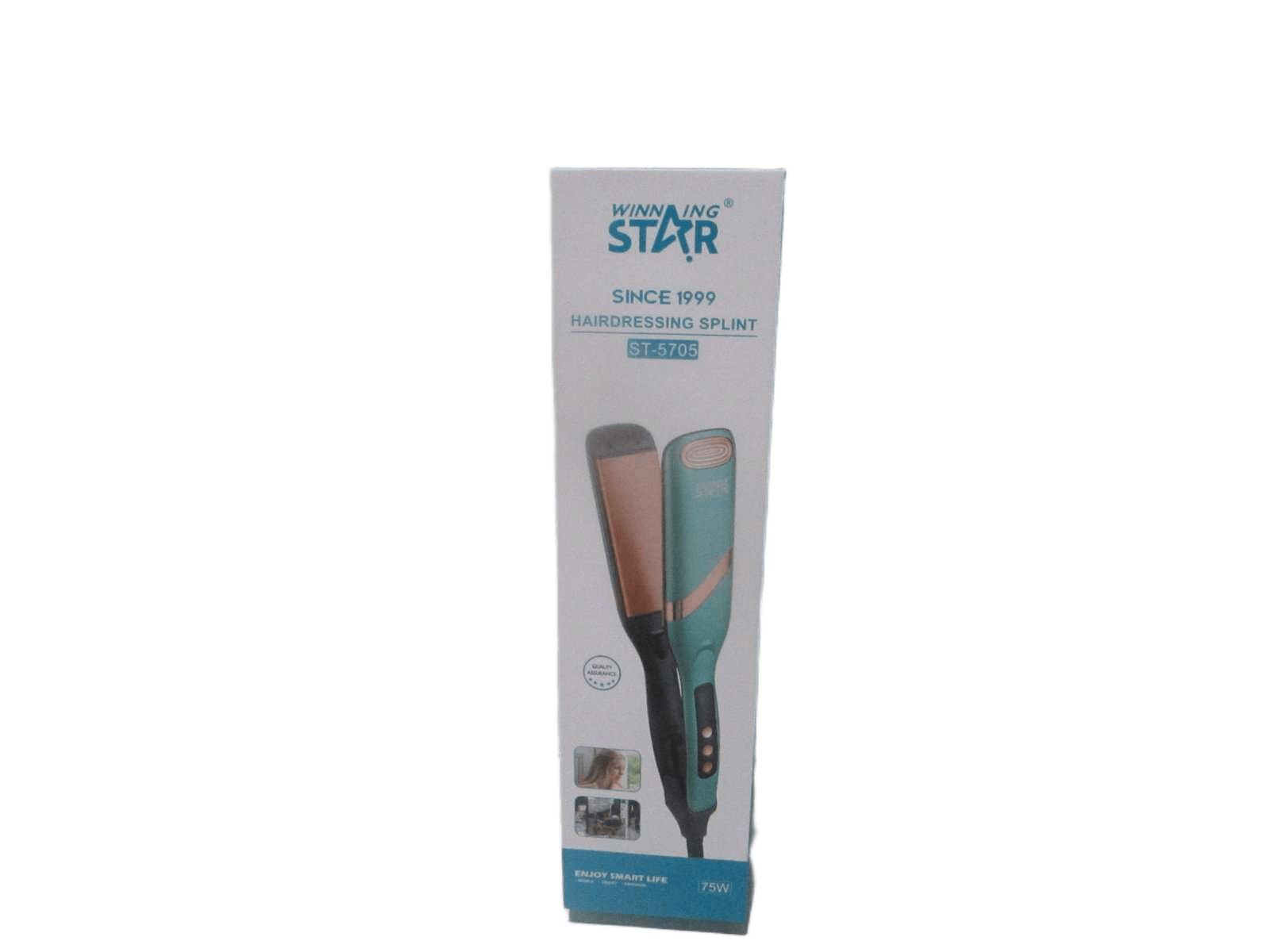 Hairdressing Splint Output:ac 110v-220v 50/60hz Power:75w 5 Temperature Gear(140°160°180°200°220°) Ptc Heating Ceramic Aluminium Lde Display Automatical Power Off Protection Material:pet+pps Size:222*41*35mm Green Size:222*41*35mm