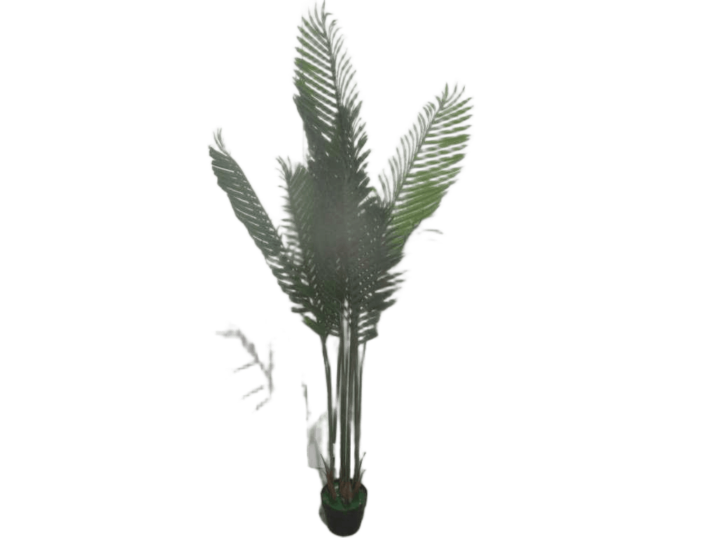 Artificial Plant 2m 15 Leaves With Pot With Cement Opp Bag 2m