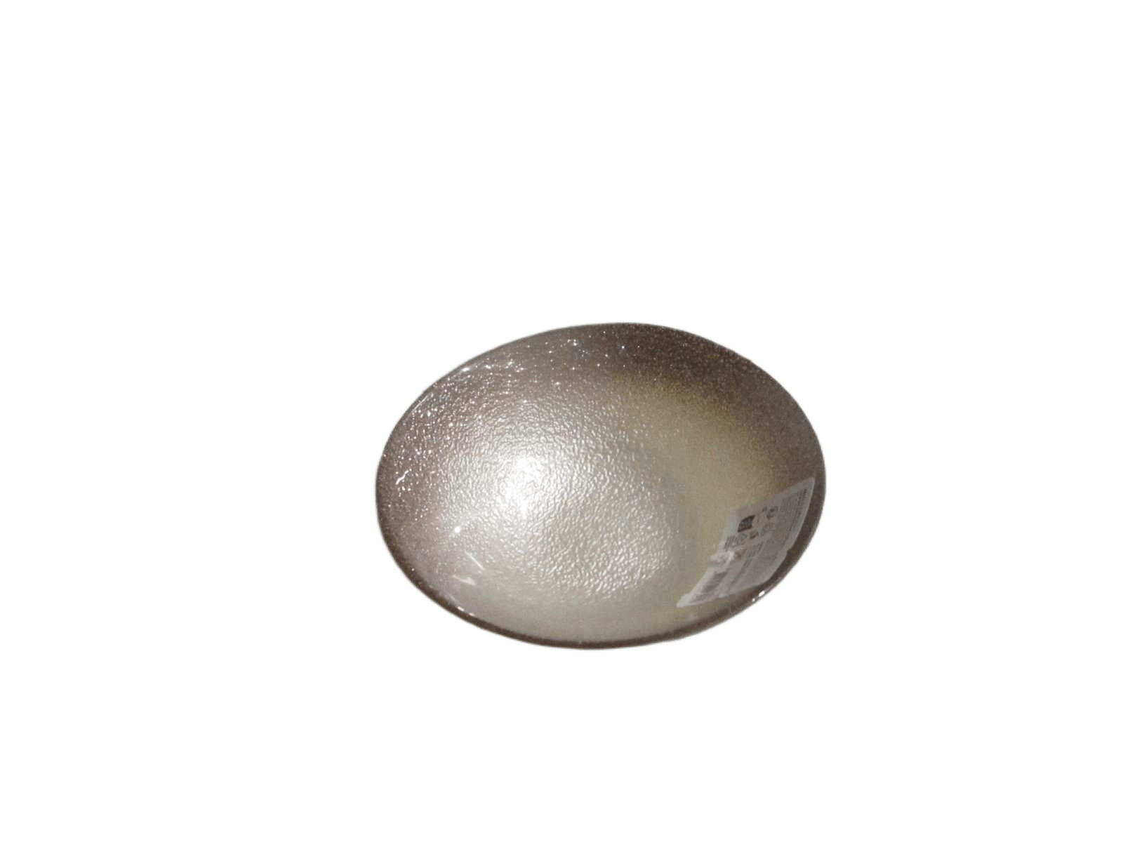 Bowl Glass Dia 15cm Ivory Clr