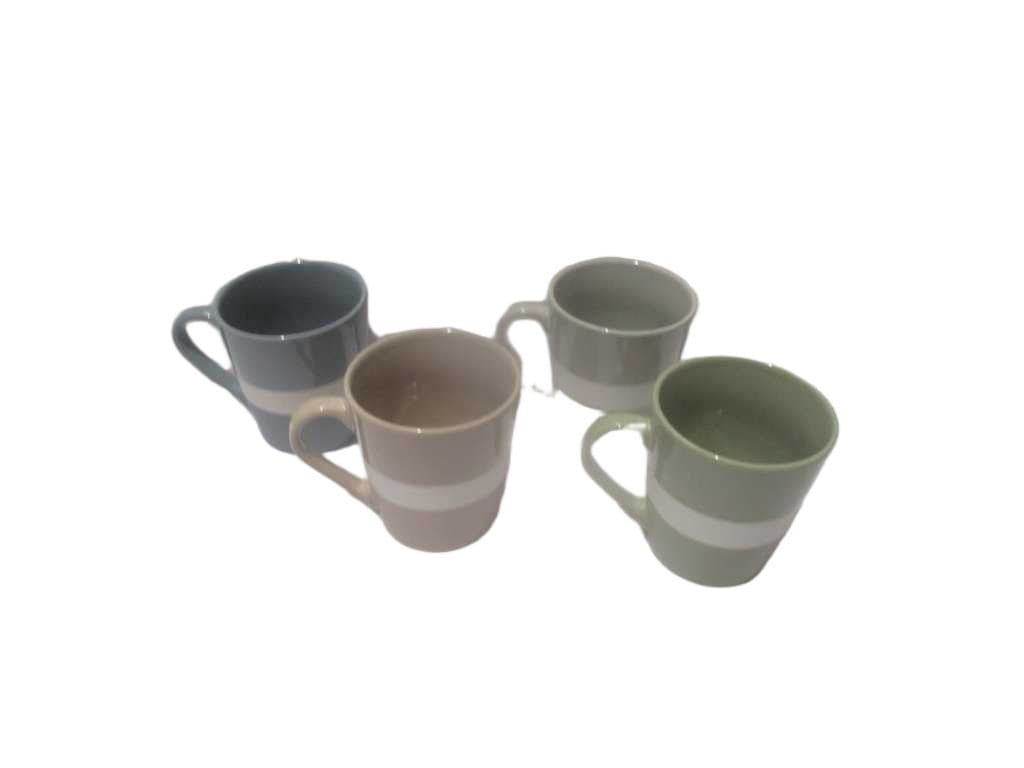 Mug New Bone China Top Of The Body Shining Down Of Body Matt Color 400 Ml