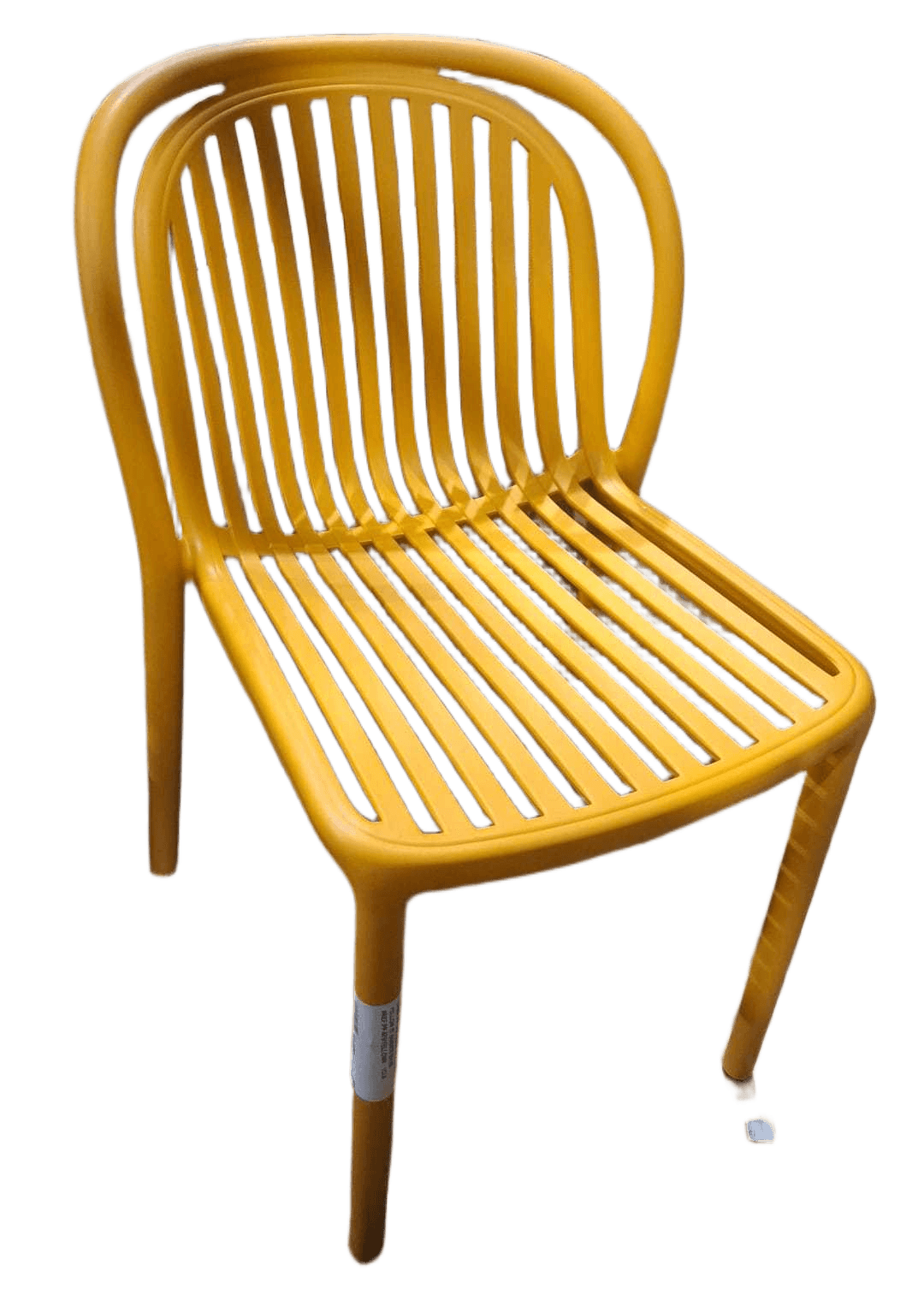 Chair Pp Out Door F2-Sy-01 Yellow 57.5x49x78 Sh:45