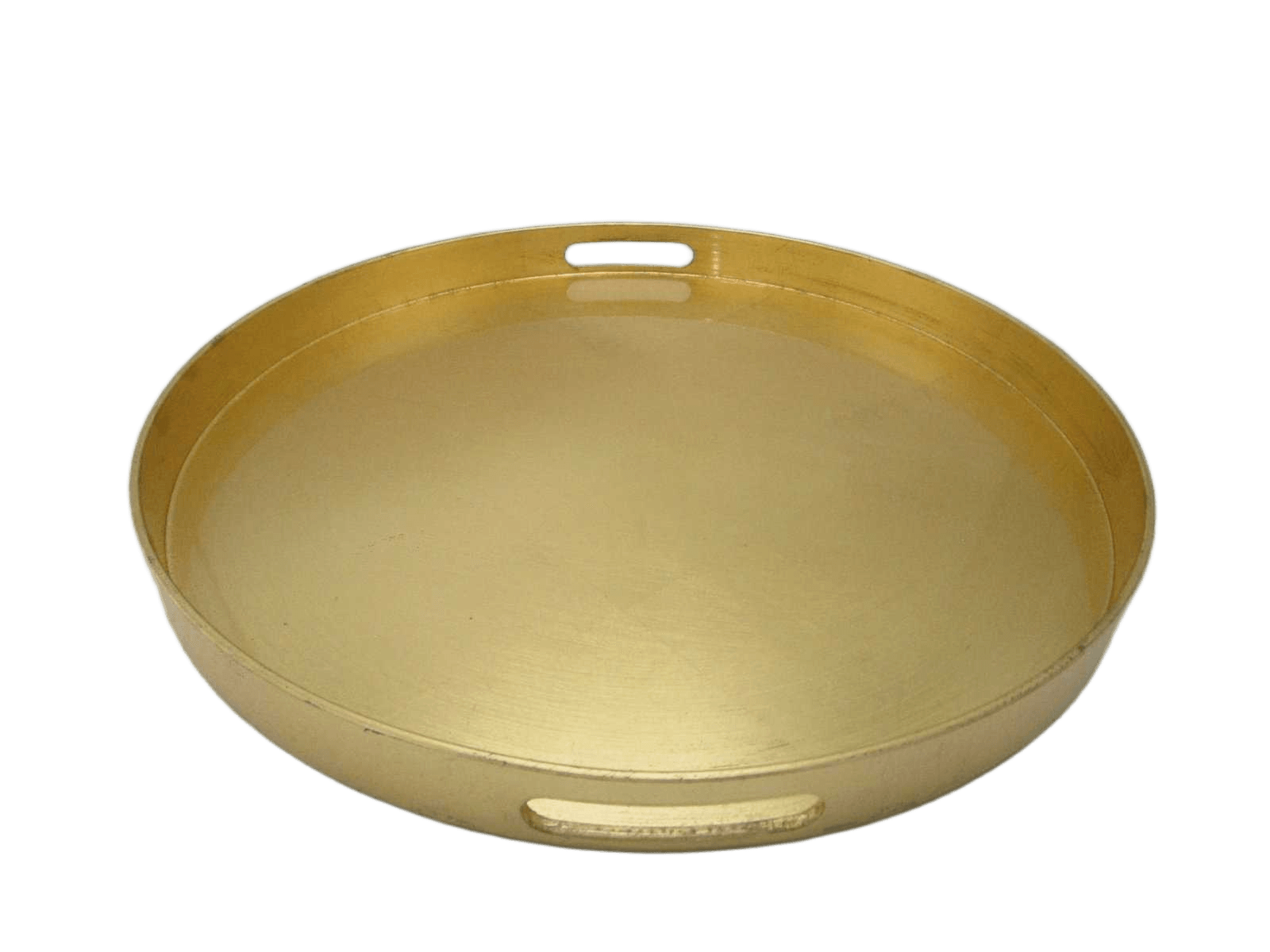 Board Round Pp 46x4cm Gold