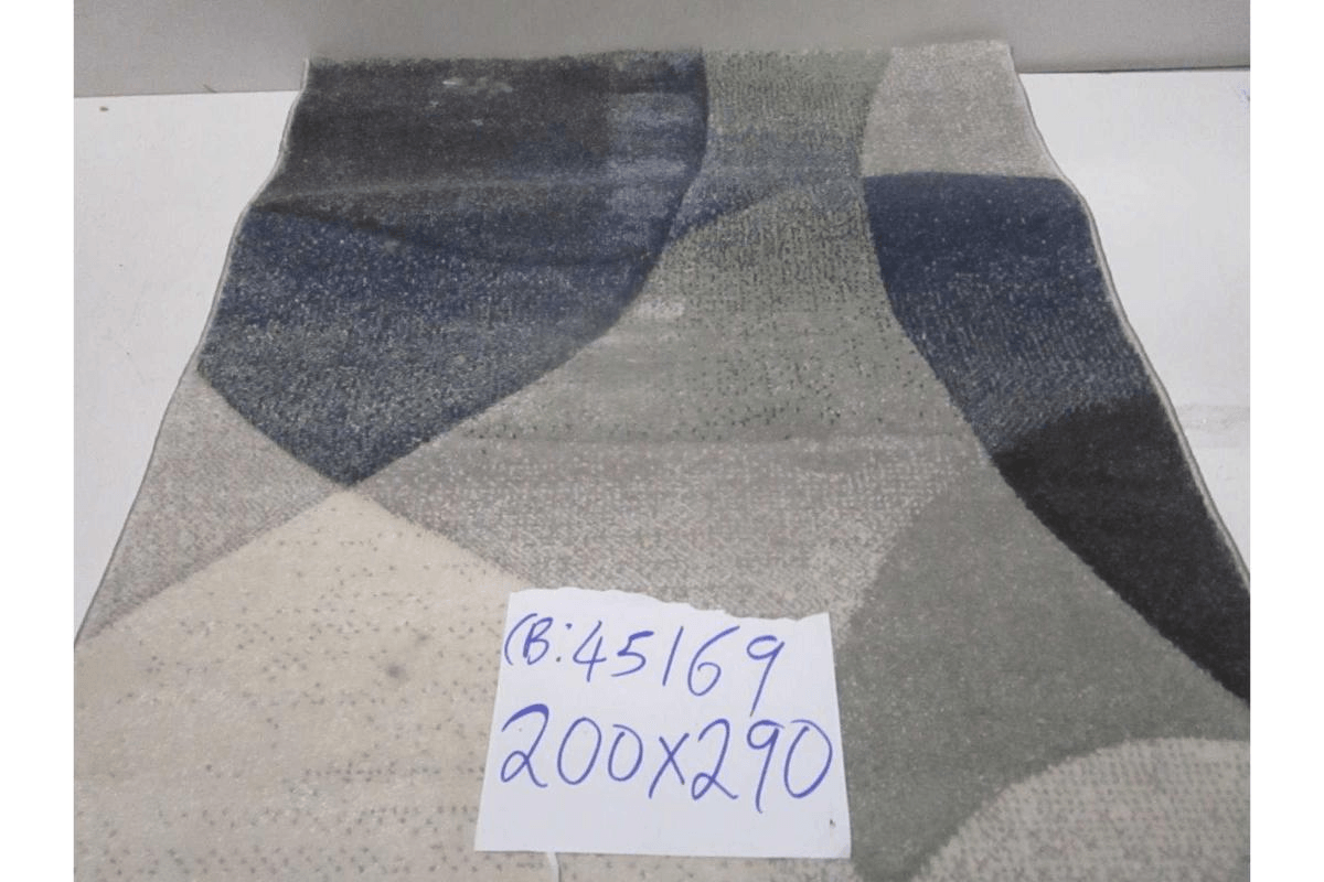 Carpet 040 Cubic (Aura V77) 243.200 Points 10mm Pile Height Pp + Headset Hand Carved 2.200 G/Sqm Pp Frize 200x290 Cm