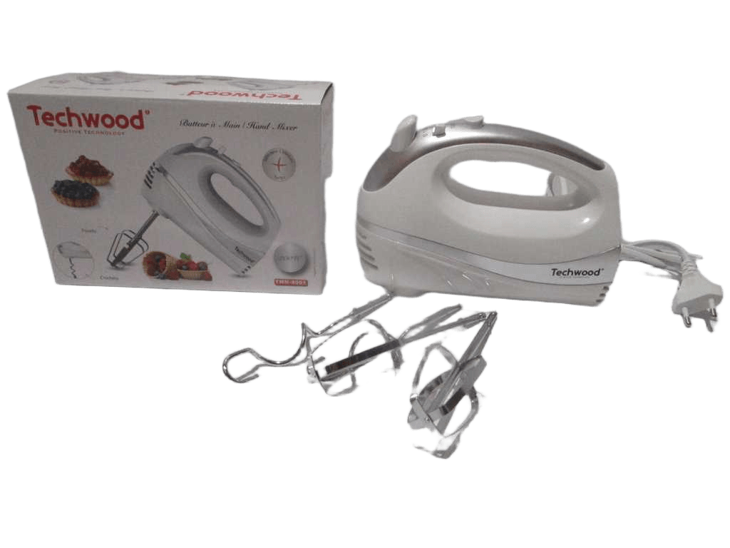 Hand Mixer 5 Speed Selector + “turbo” Position Supplied With Whisks And Hooks Whisk Eject Button Power: 200 W