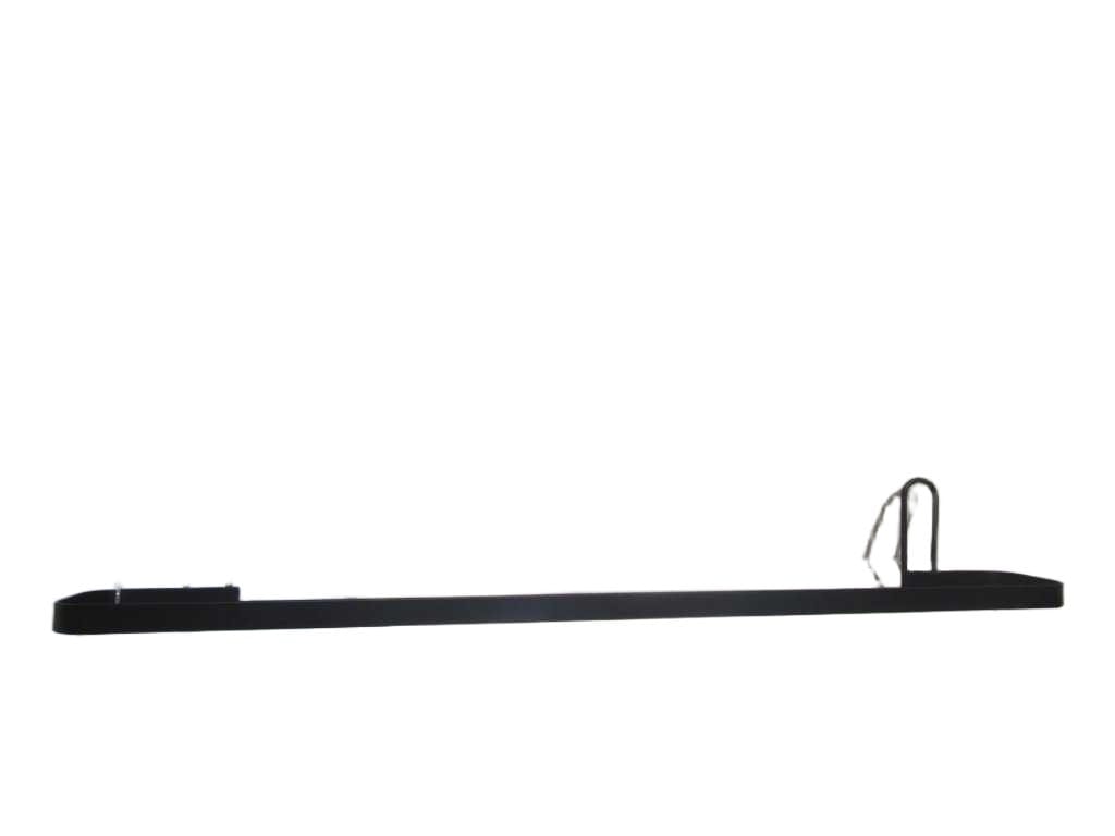 Towel Bar Black Iron 60x8.5x11 Cm