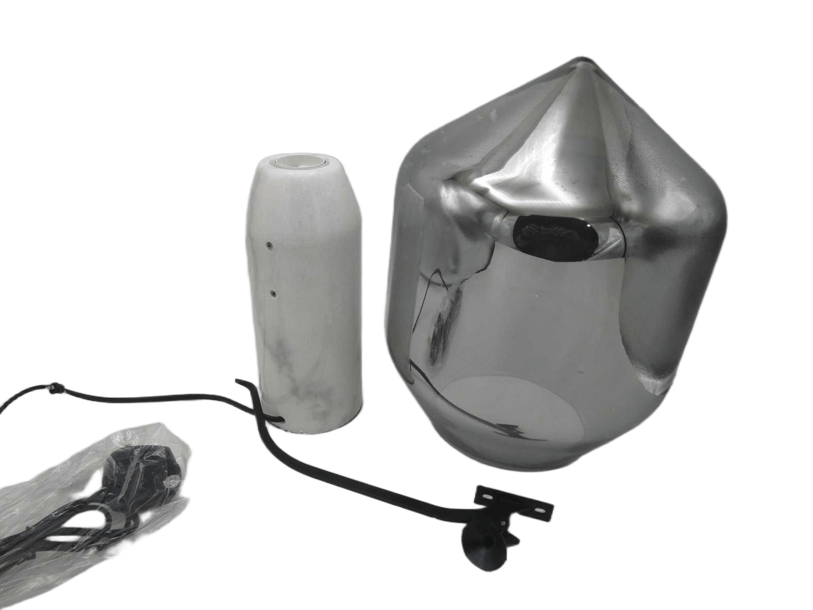 Table Lamp Marble + Glass With G9 Ampoule