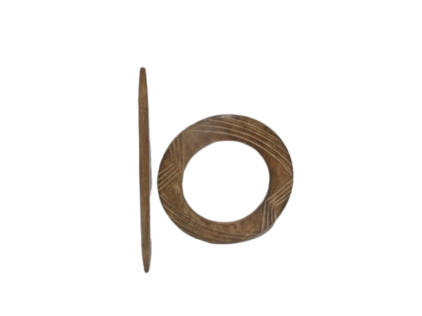 Wooden Round Embrasse Each Pc In Pvc And Headed 1cl=