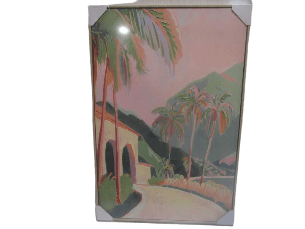 Canvas Hand-Painting W Ps Frame 1*4.3cm 80*120cm