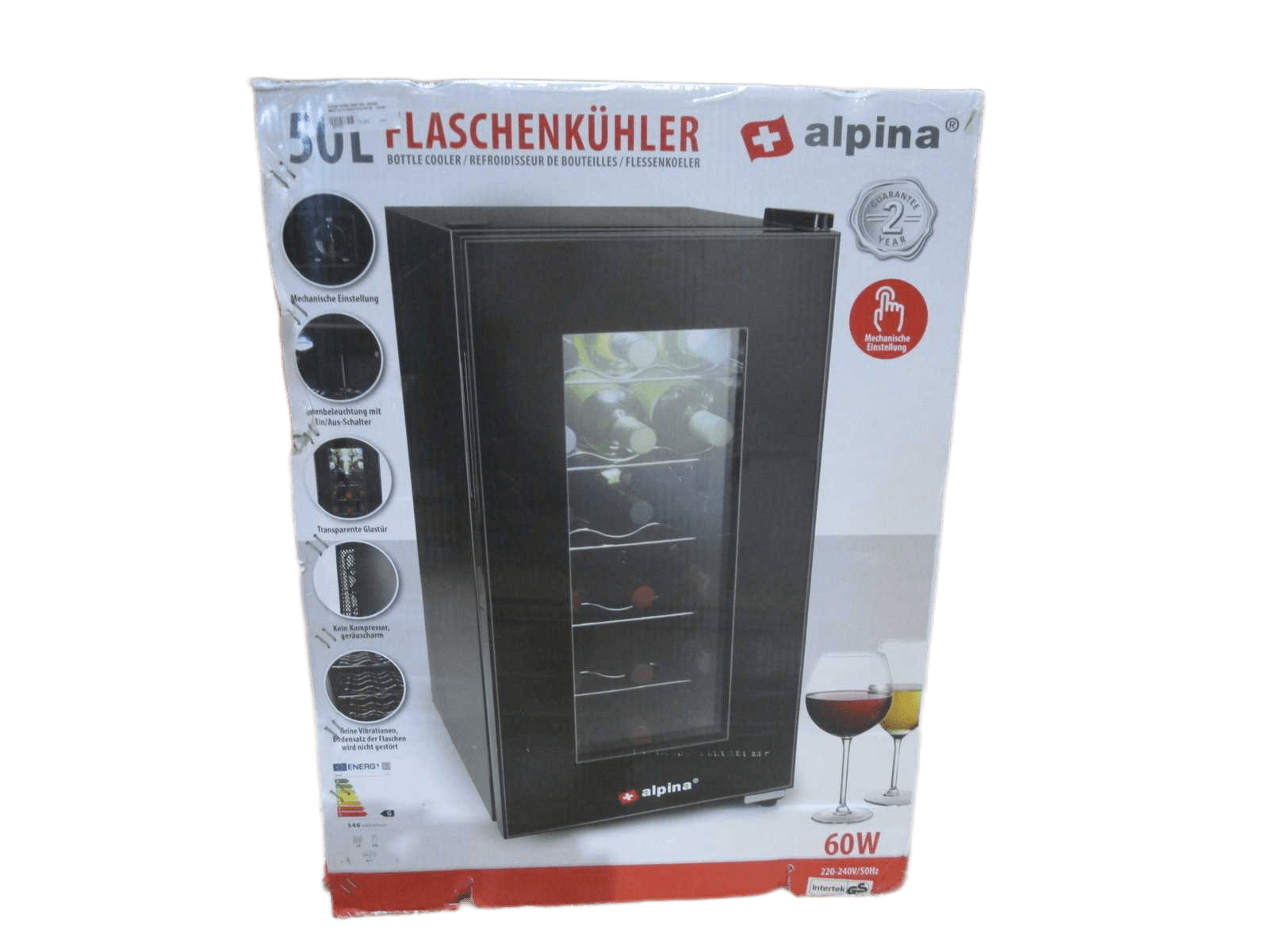 Cooler Bottle 230v 50l 18bottl