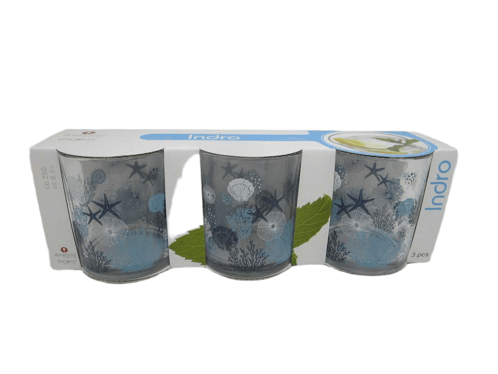 Cup Alighieri Water 250 Cc Set Of 3 Ce3 3/36