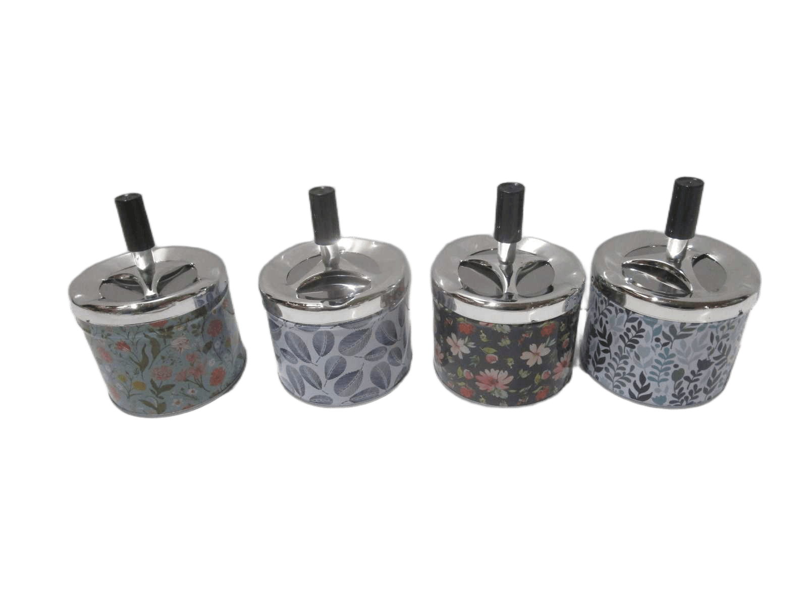 Ashtray 90xh120mm 4ass Design