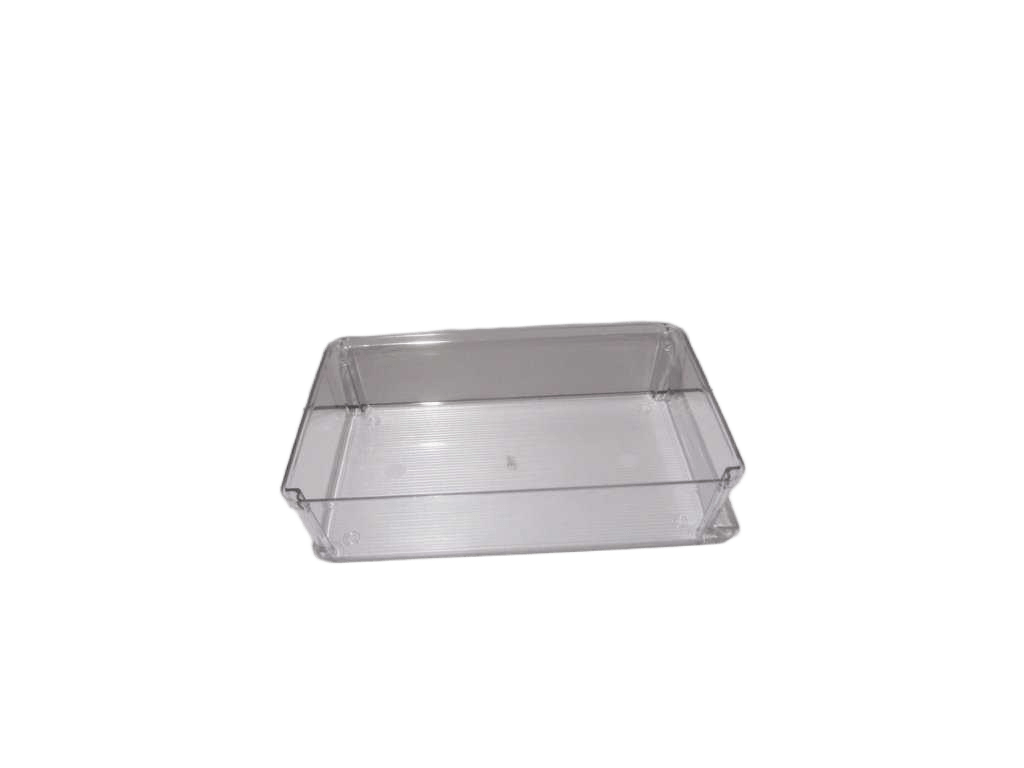 Drawer Organizer Clear Drawer Organizer Pet Material - Shrink Packaging And Paper No Made In China - Size 22,9x15,3x5,3cm 1,36l - Weight 196,5