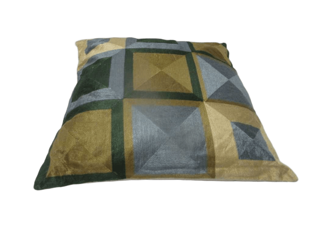 Cushion 100% Cotton With Machine Embrodery With Filling 375 Gr Vacuum Pack