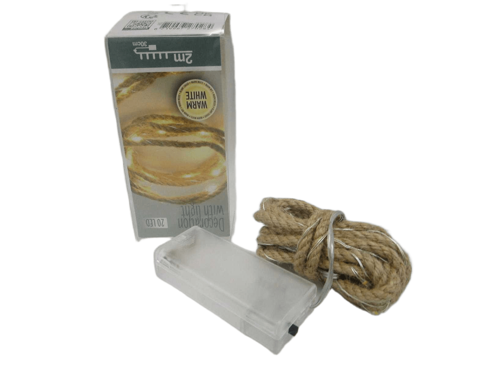 Rope 2mtr 20 Warm White Led