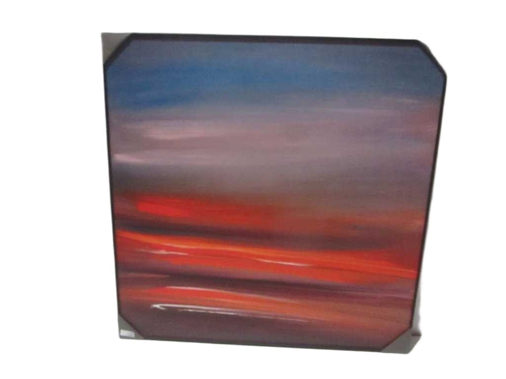 Painting 3d-Print Alu Frame+veneer 100*100