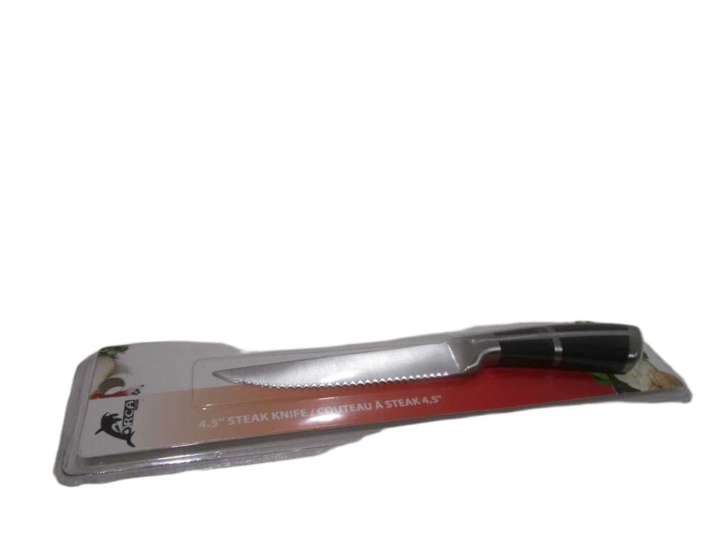 Steak Knife 4.5'' Ss+pp Full Body Size:23cm Thickness:1.8 Mm