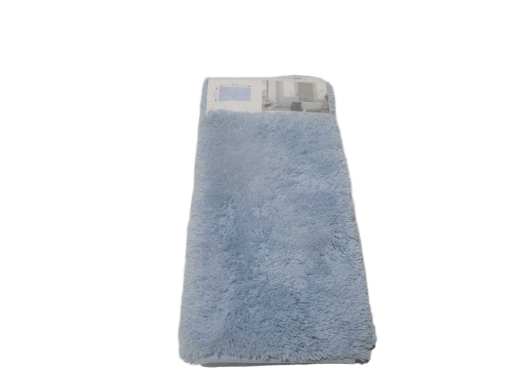 Carpet Polyester 50x80 Cm - Blue Clair