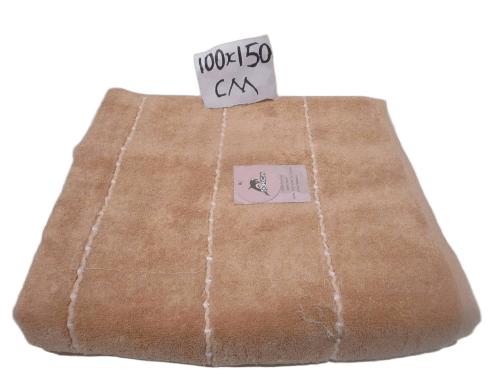 Towel Boston Rib - Plain Dyed Dobbu Terry - Zero Twist Cotton Yarn - Kapoor White Boston Rib Polyester Insert - 500 Gsm - Single Ply