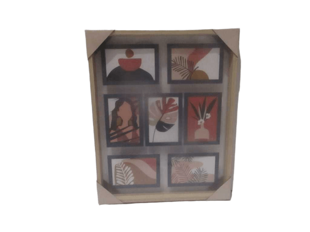 Photo Frame Glass 7pc Adam