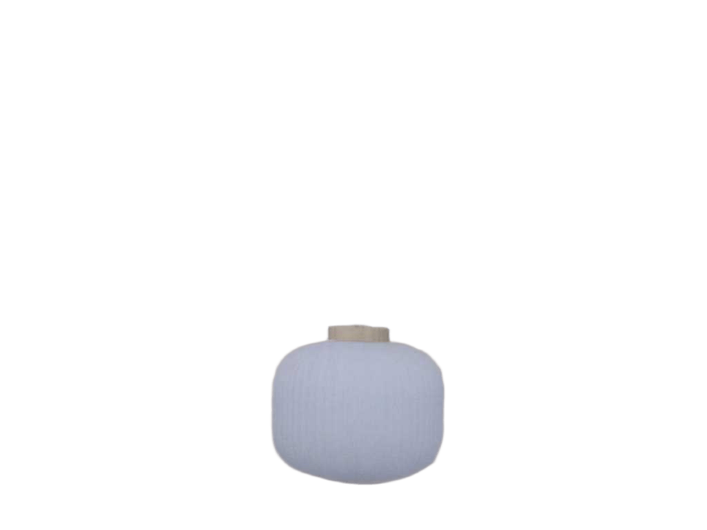 Pendant Lamp Travis Wht Glass D25