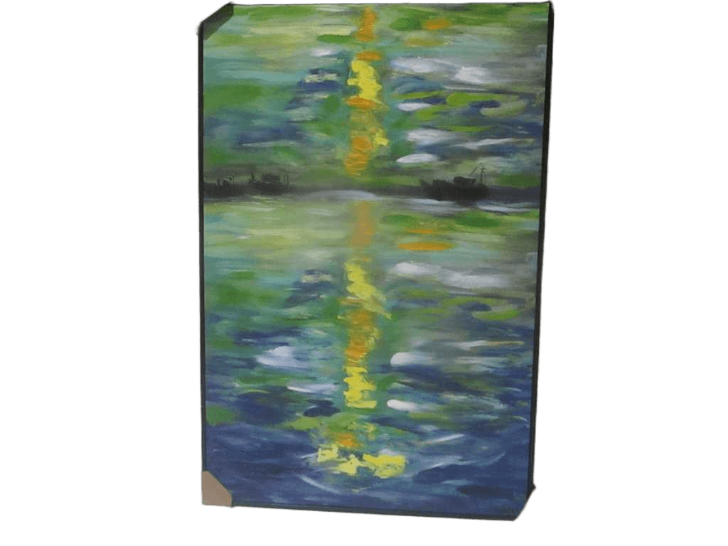 Painting, Ps Frame Back: Wood+non-Woven 80*120