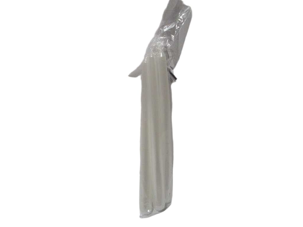 Satin White Din Candle X4 192g