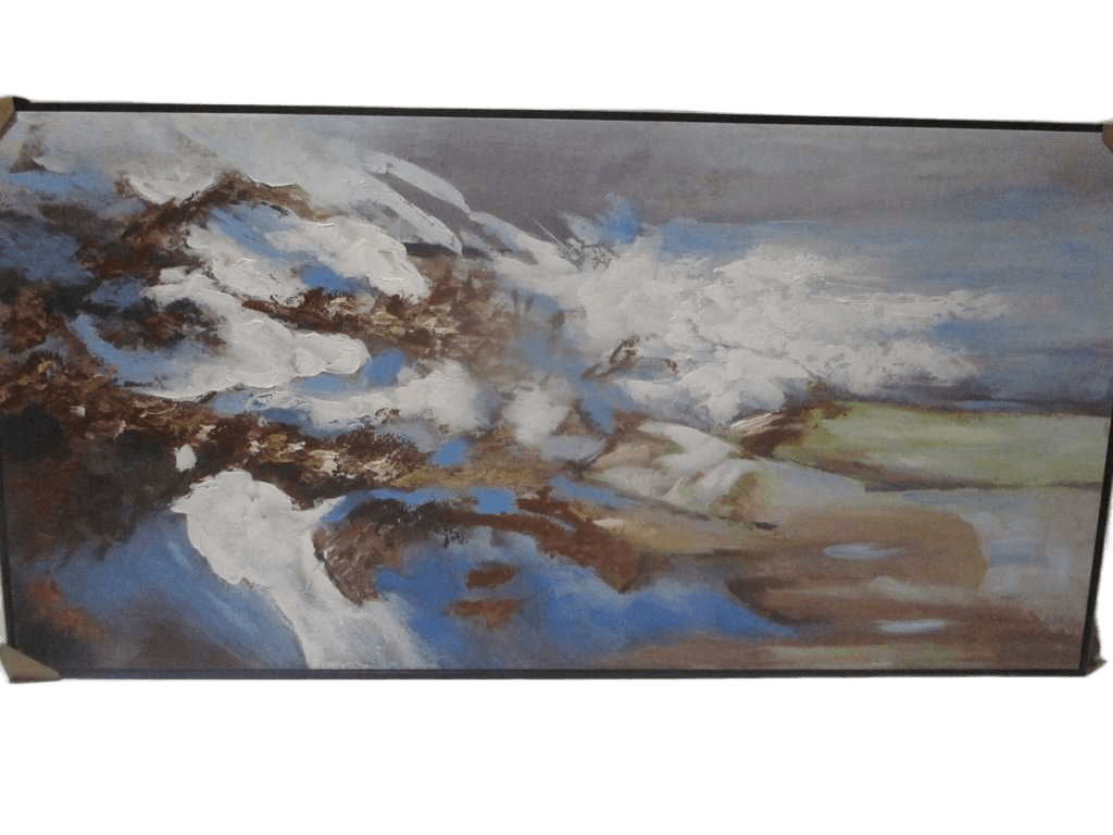 Painting, Ps Frame Back: Wood+non-Woven 180*90