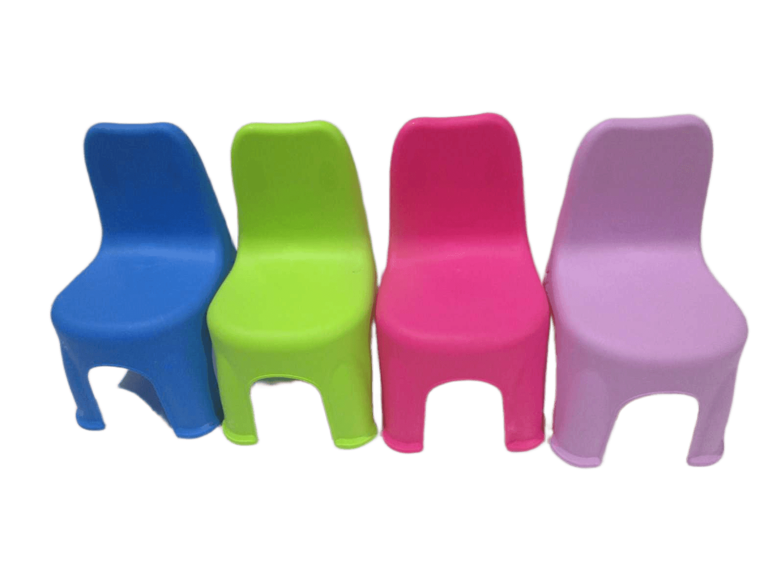 Child Pp Chair 4 Clrs Ass Green Purple Blue Pink 30.5*36.5*49