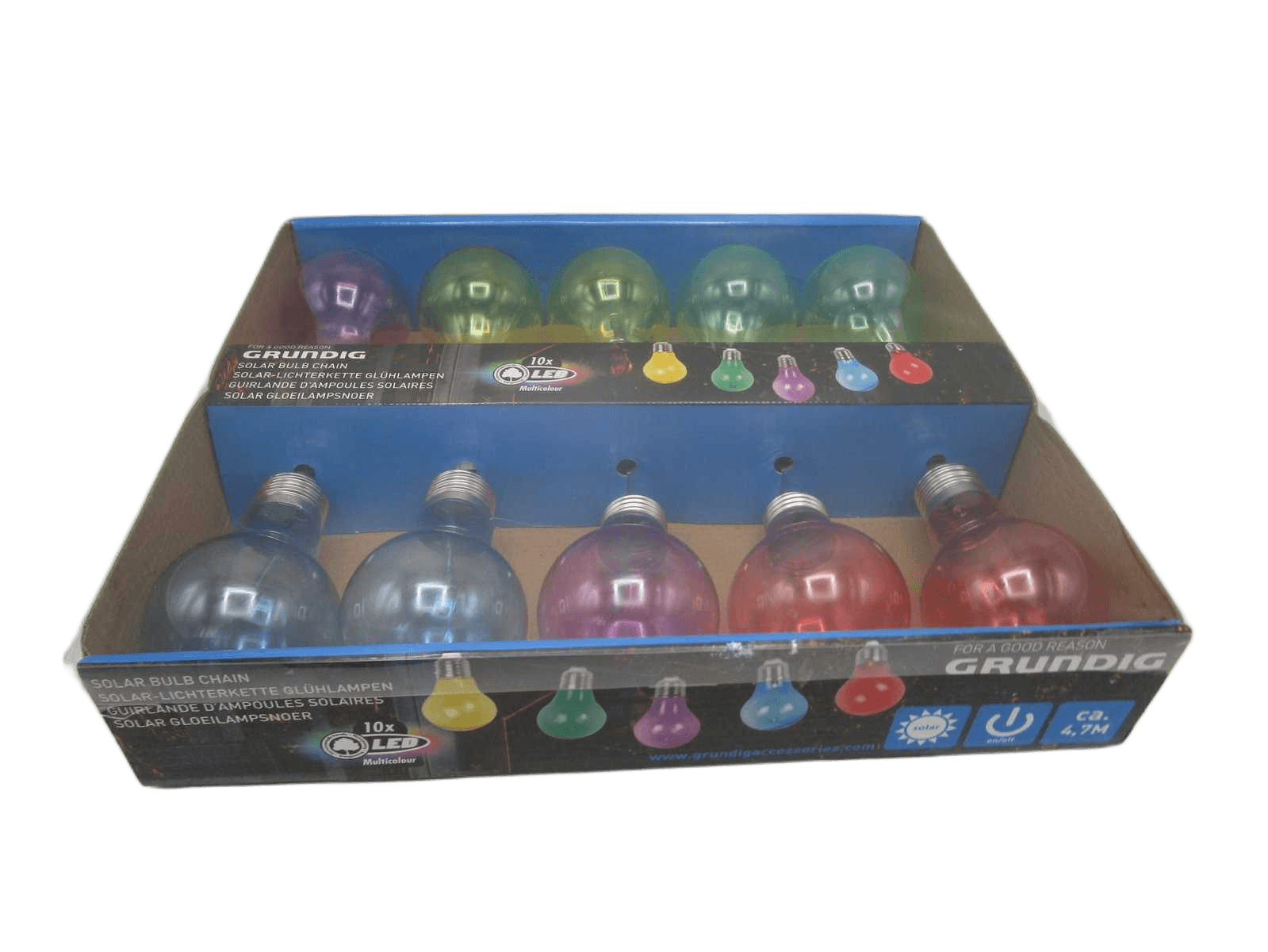 Solar Bulb Chain 10led