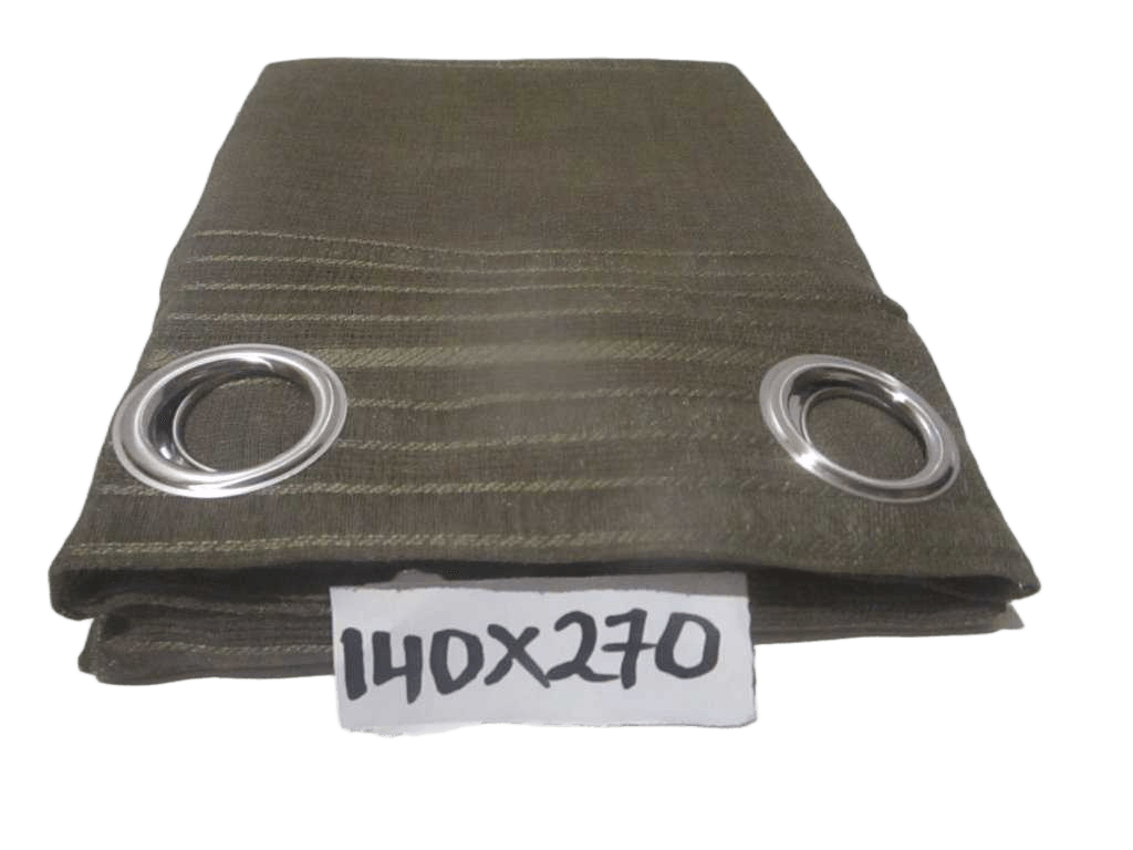 Curtain Eagle 140x270 Cm 8 Rings 100% Polyester 170 Gsm