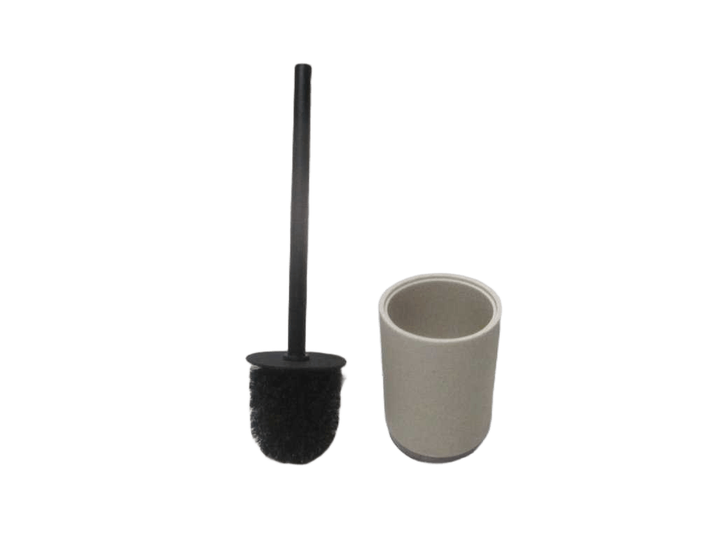 Brush Toilet Wc En Polyresine - Natural/Acacia