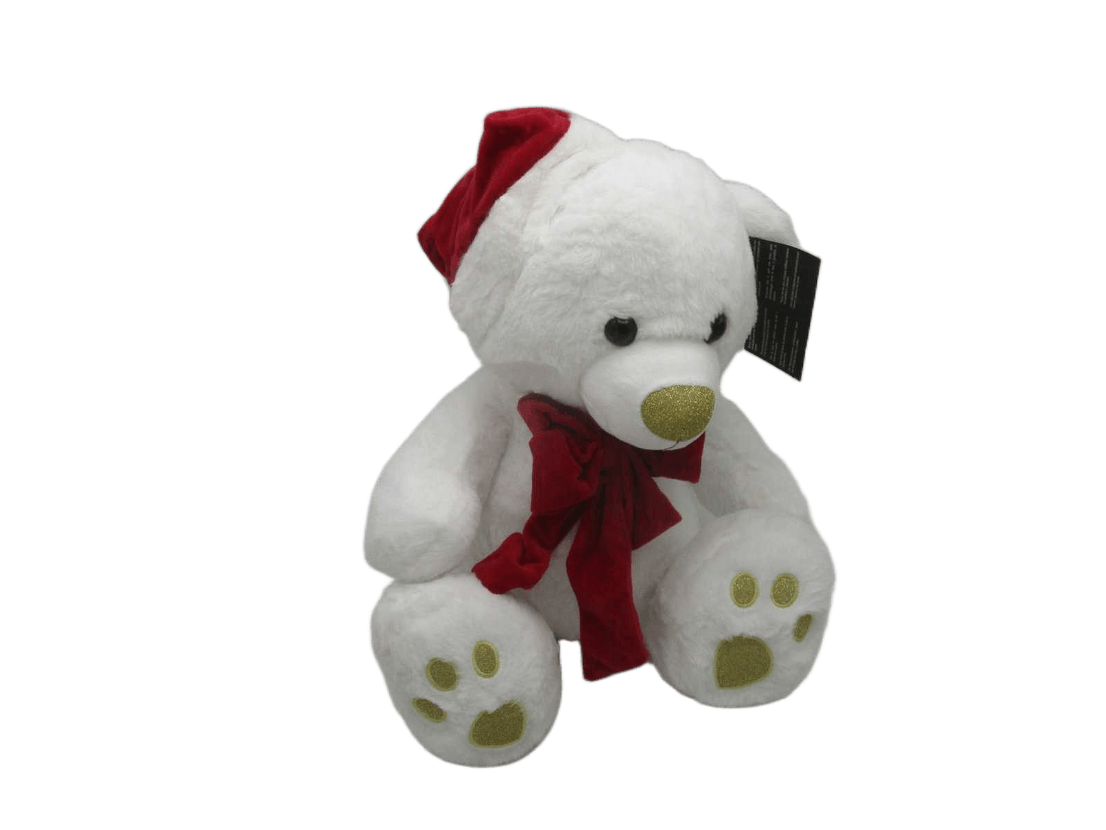 Christmas Bear With Hat Plush 48cm