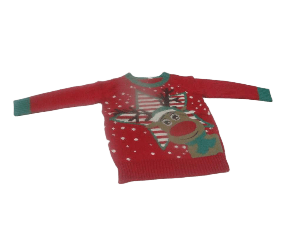 Xmas Sweater Reindeer 4 6/6 8