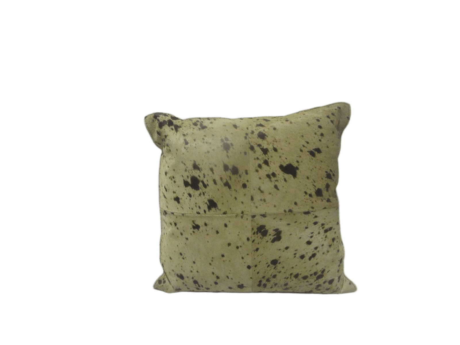 Cushion With 4 Parts Leather - Cotton Back. Virgin Congugate Filler 400 Gr And Vacuum Pack