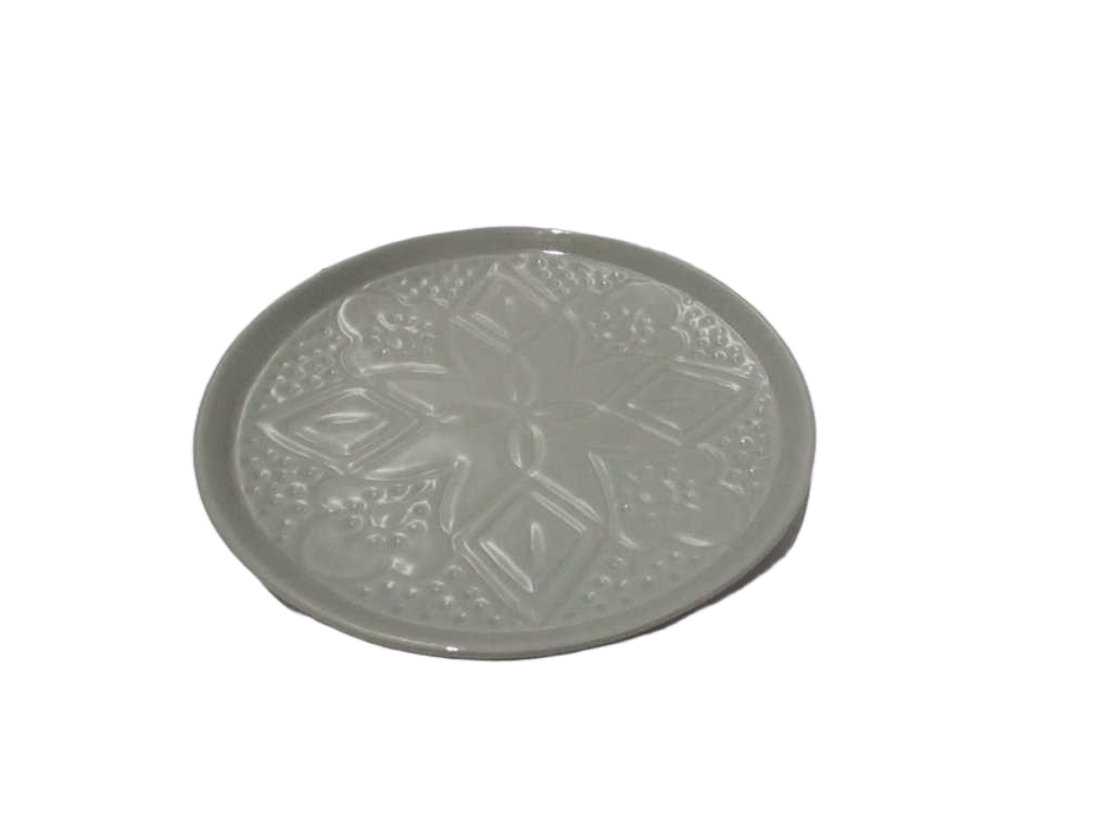 Plate Dess Sienna Mint D20
