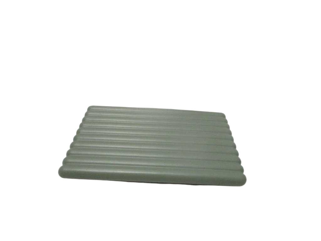 Soap Dish, Polyresin 290g Green 13.5*8.5*2