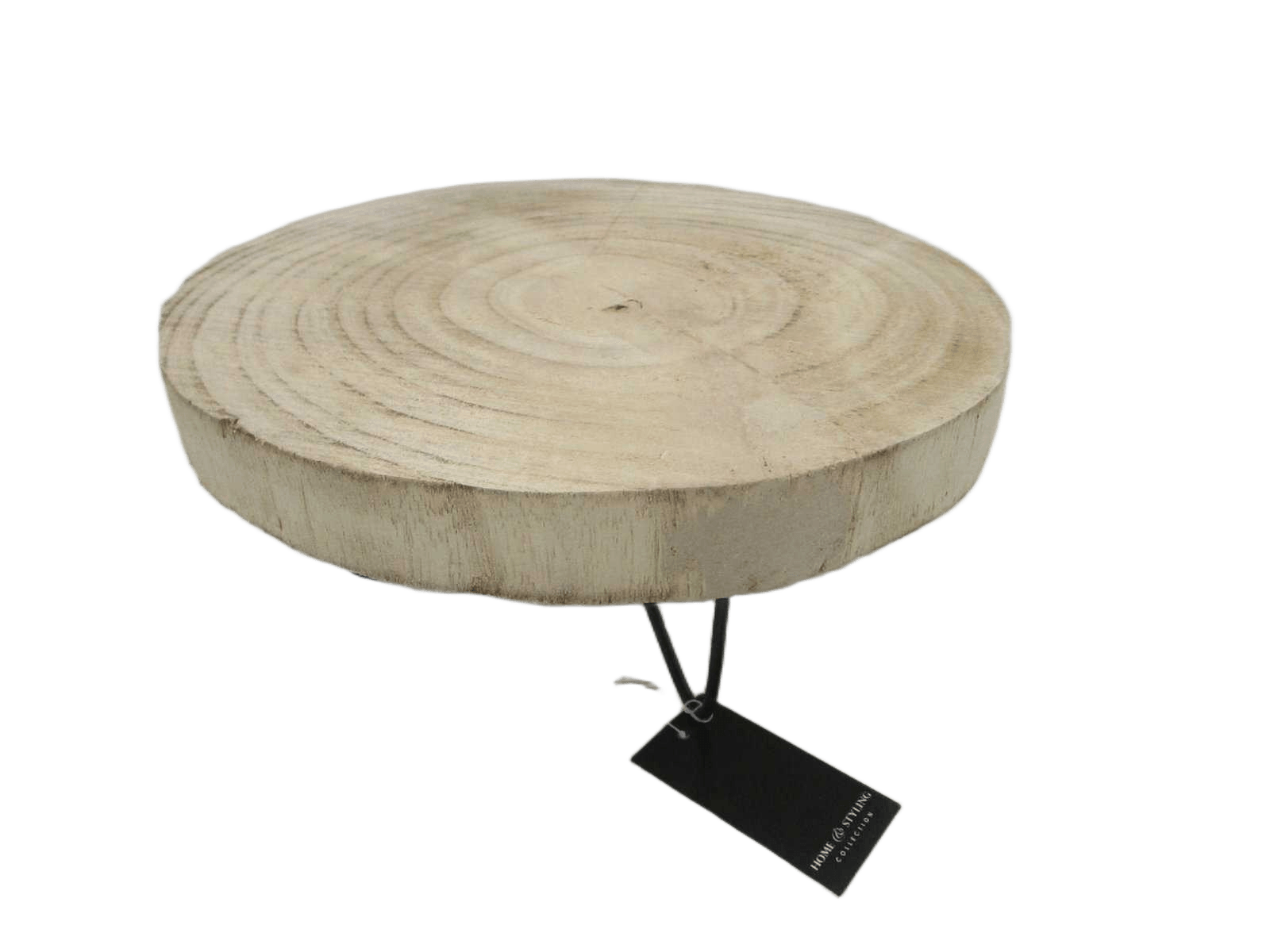 Candle Plate 25x10cm Round